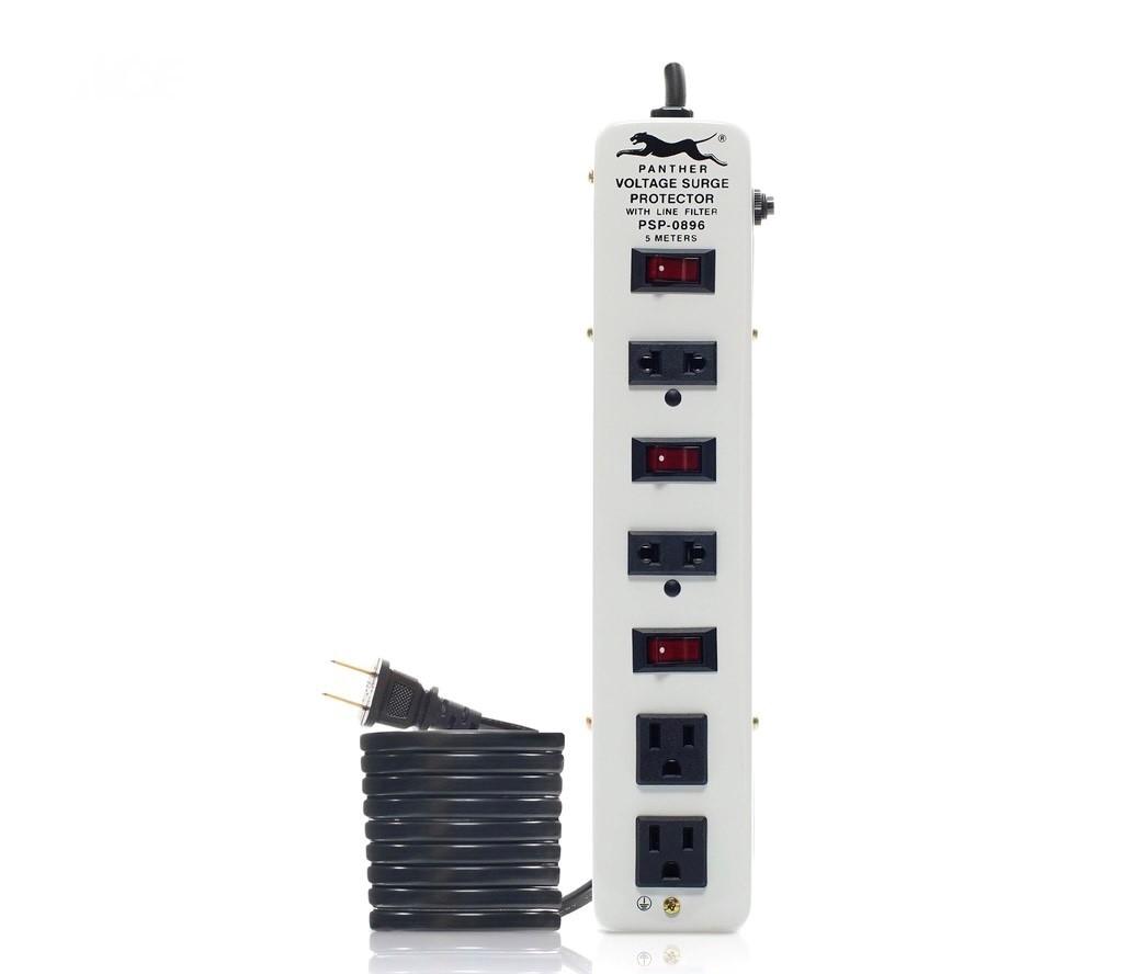 Panther Surge Suppressor with Individual Switch 5M PSP-0896