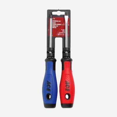 Ace 2-Pc Screwdriver Set (Phillips & Slotted)