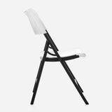 Lifetime Granite Folding Chair - White